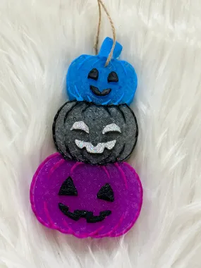 #117 {TRIPLE STACK JACK O' LANTERN} Random Colors Car Scent