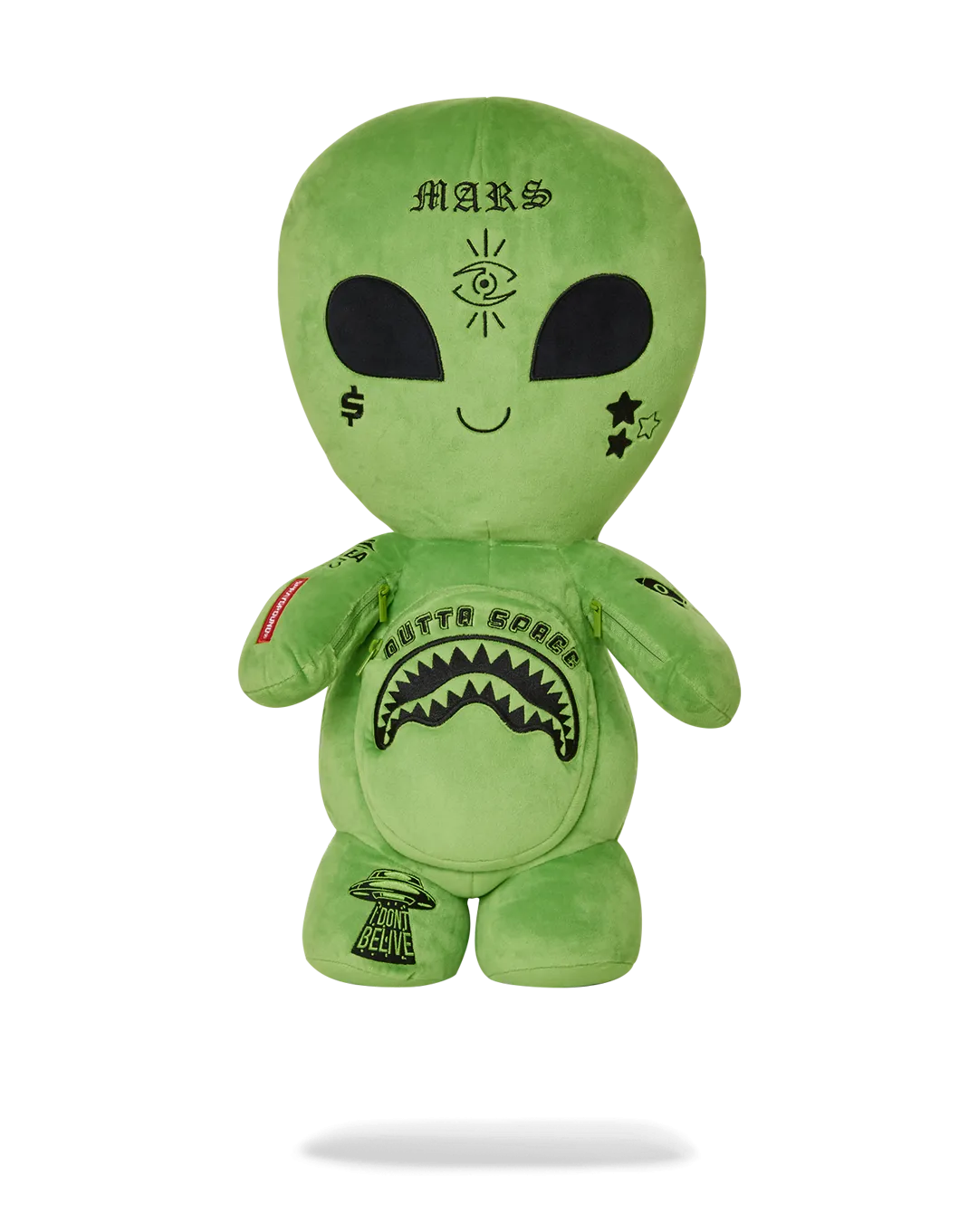 ALIEN PLUSH BACKPACK