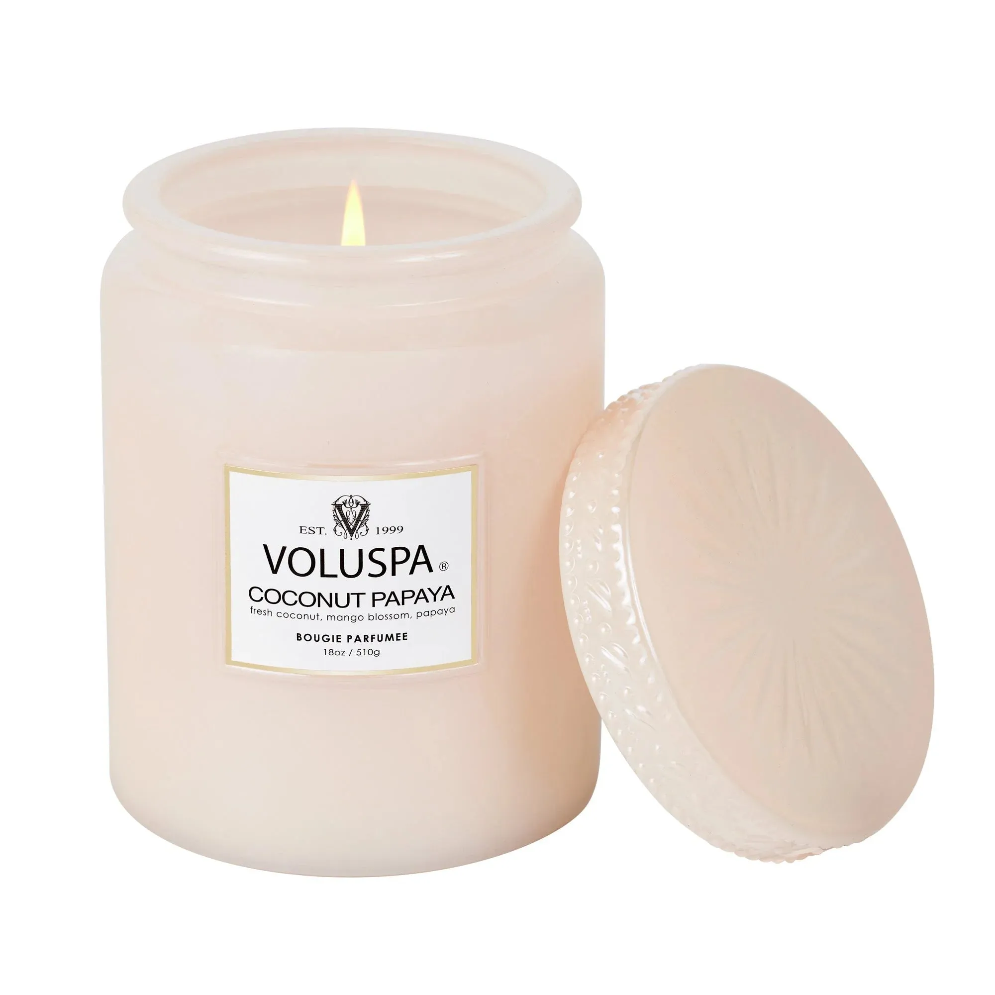 Coconut Papaya Candle 18oz Large Jar