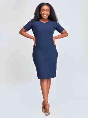 Dewuor Patty Dress - Navy