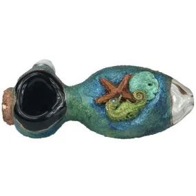 Electro-formed Aquatic Spoon Pipe