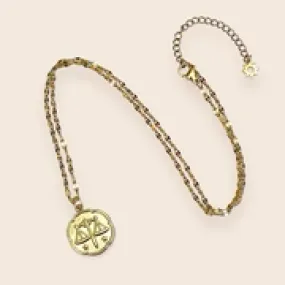 Libra Zodiac Necklace