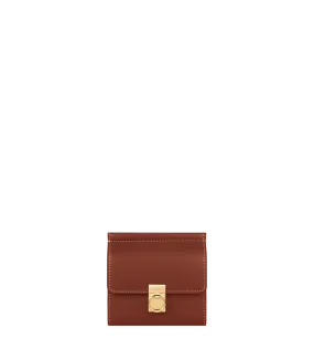 Numéro Sept Wallet - Smooth Cognac