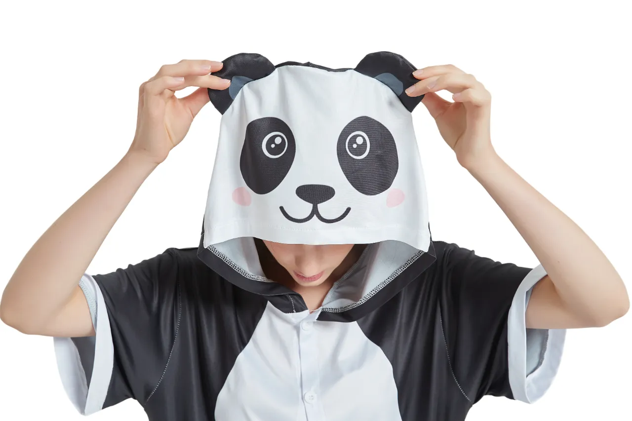 Panda Adult Summer Onesie