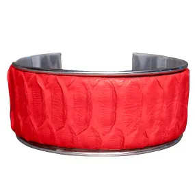 Red Bangle Bracelet