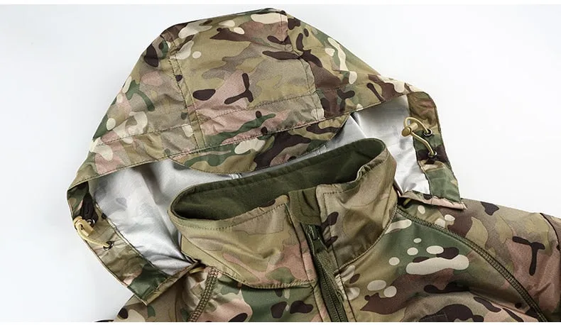 River Warrior Bomber Jacket - Light Camo