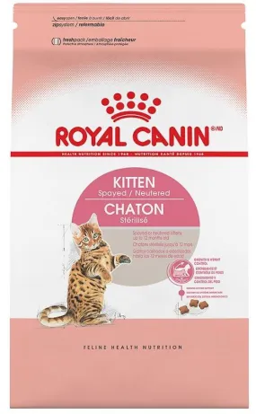 Royal Canin Spayed or Neutered Dry Kitten Food