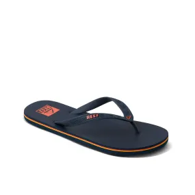 Seaside - Navy / Mandarin